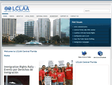 Tablet Screenshot of centralflorida.lclaa.org